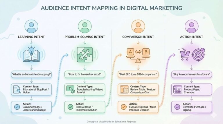 audience intent mapping in digital marketing