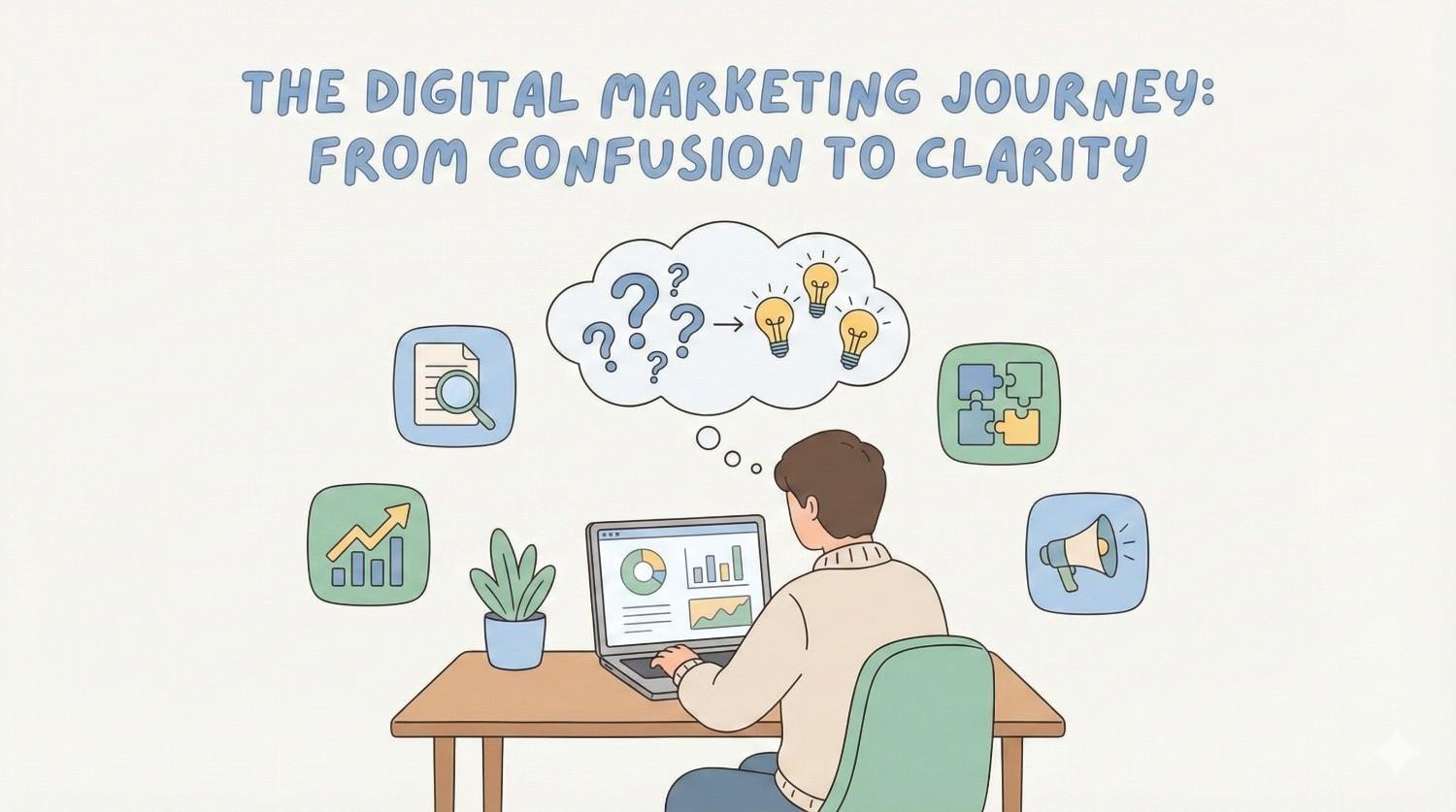 learning digital marketing journey for beginners