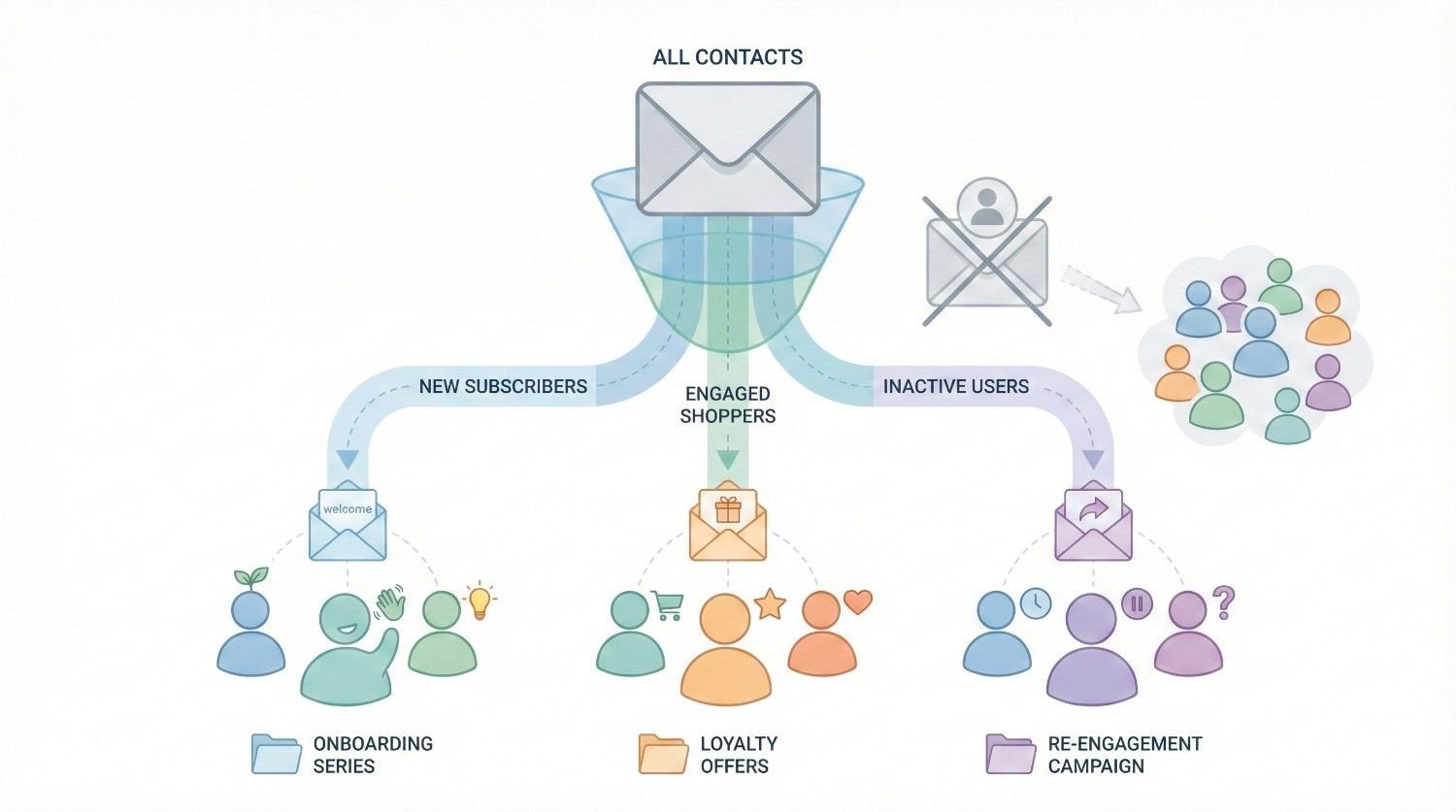 email audience segmentation in digital marketing